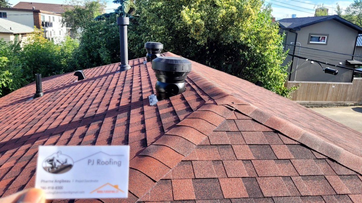 PJ Roofing Roof Attic Ventilation Solutions project - Edmonton Alberta since 1982