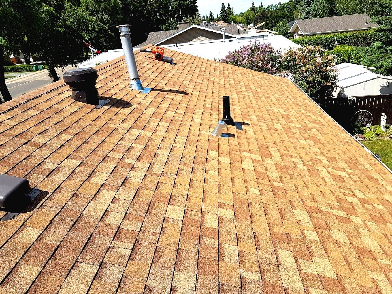 Professional roof installation Edmonton