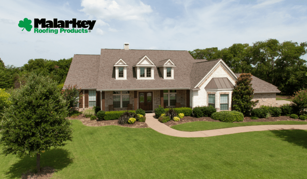 Malarkey Legacy roofing shingles installed on a residential roof in Edmonton